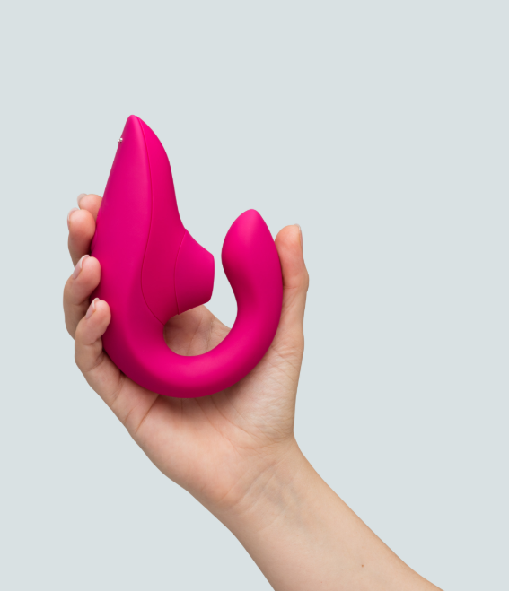 Womanizer Blend Pink Air Pleasure G-Noktası ve Klitoral Rabbit Vibratör ​
