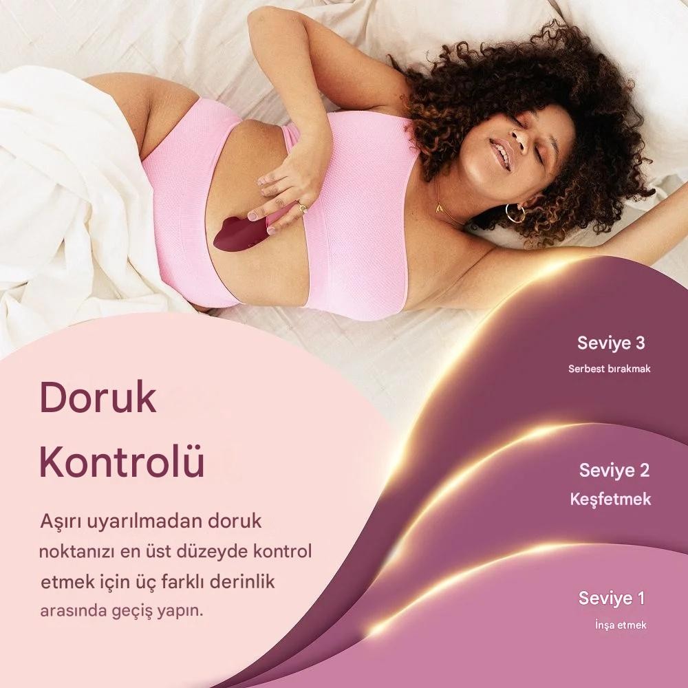 Womanizer Next Sensual Kırmızı Klitoral Smilasyon Vibratörü