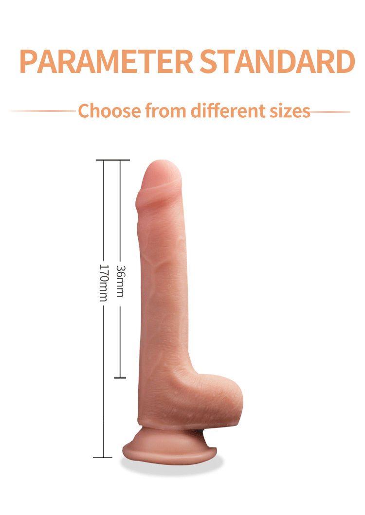 Xiom Hareketli Dış Yüzey Özel Seri Ultra Yumuşak Kıkırdaklı Kemerli Realistik Penis