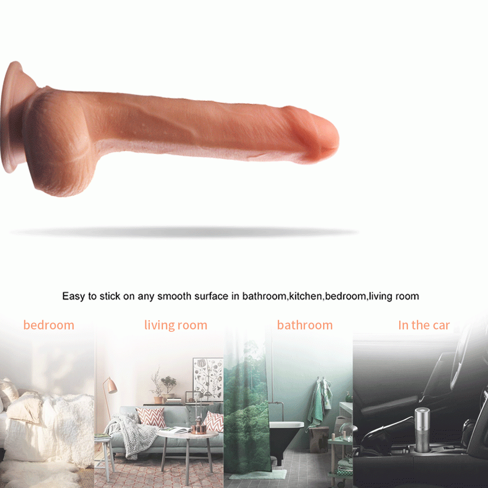 Hunzi Hareketli Dış Yüzey Özel Seri Ultra Yumuşak Kıkırdaklı Kemerli Realistik Penis