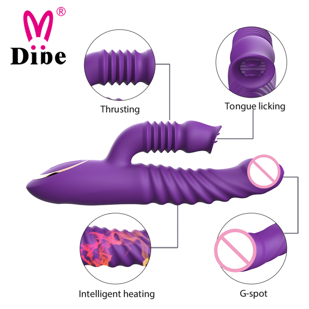 Dibe Lexi 7 Modlu Titreşimli İleri Geri Hareketli Isınabilen Otomatik Vibratör