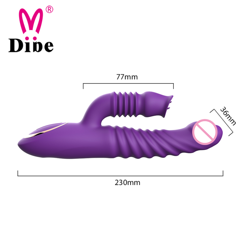 Dibe Lexi 7 Modlu Titreşimli İleri Geri Hareketli Isınabilen Otomatik Vibratör